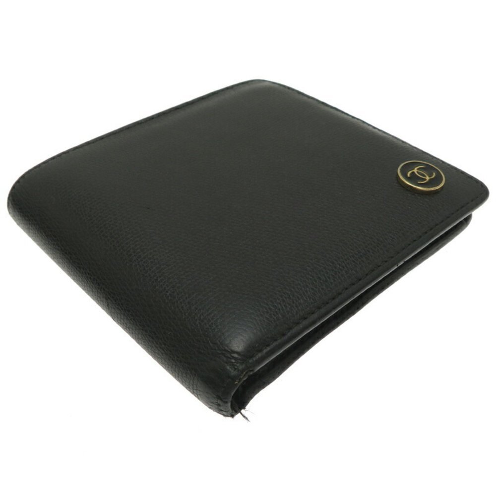 CHANEL Authentic Black Leather Wallet - Picture 3 of 10